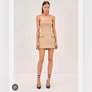 Alexis Cynthia Dress in Camel NWT